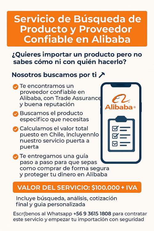 SERVICIO DE BUSQUEDA DE PROVEEDOR Y PRODUCTO PERSONALIZADO